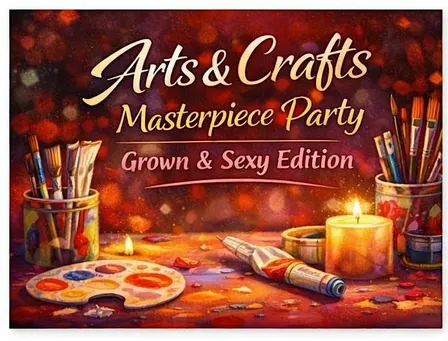 Arts & Crafts Weekly Masterpieces Party Grown & Sexy