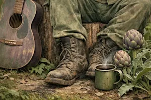 Community Song Circle, "A Coffee and a Song".   Fourth Fridays @ Noon!