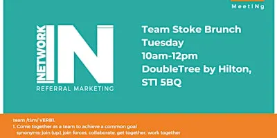 NetworkIN Team Stoke Brunch Fortnightly Meeting