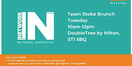 NetworkIN Team Stoke Brunch Fortnightly Meeting