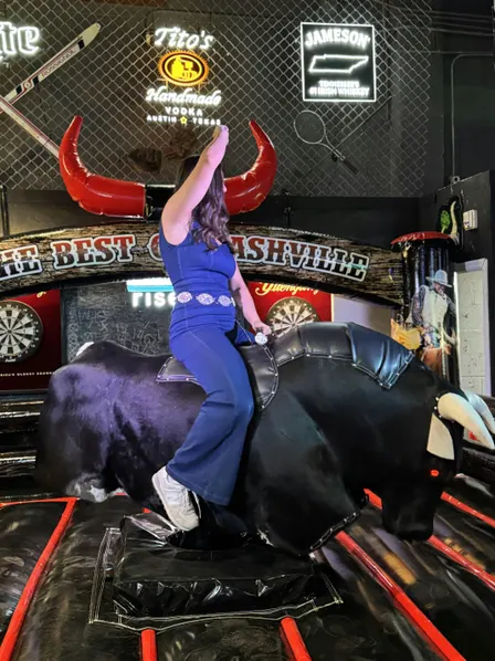 Nashville's Only $5 All Inclusive VIP All Ages Allowed Mechanical Bull Ride