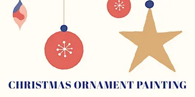 Ceramic Christmas decoration painting workshop