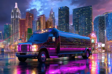 Private Party Bus Reservation | Vegas Nightlife (Flexible Destinations)