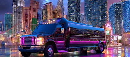 Private Party Bus Reservation | Vegas Nightlife (Flexible Destinations)