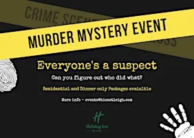 Murder Mystery Event - December