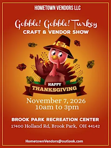 4th Annual Gobble! Gobble! Turkey Craft & Vendor Show