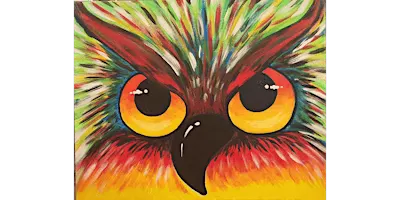 Colorful Owl - Paint and Sip in Chicago | Classpop!™