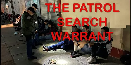 The Patrol Search Warrant 10/19/26 San Diego