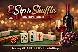 Sip & Shuffle Mahjong @ 1808 Craft & Vine, Greensboro