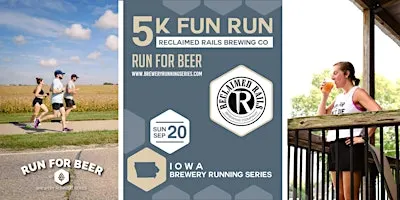 5k Beer Run x Reclaimed Rails| 2026 IA Brewery Running Series