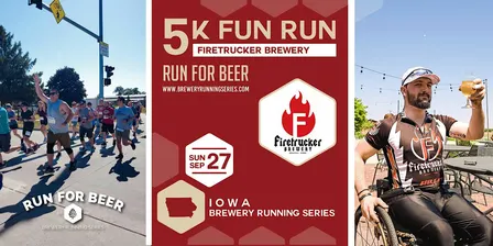 5k Beer Run x Firetrucker | 2026 IA Brewery Running Series