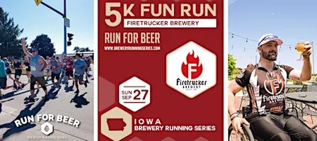 5k Beer Run x Firetrucker | 2026 IA Brewery Running Series