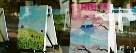 The Brush Hour: A BYOV(ibes) Paint & Sip Experience