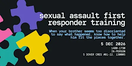 5 Dec 2026: Sexual Assault First Responder Training