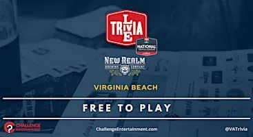 Weekly Live Trivia Nights at New Realm Brewing Company - Virginia Beach