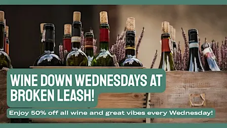 Dog-Friendly Wags & Wine at Broken Leash