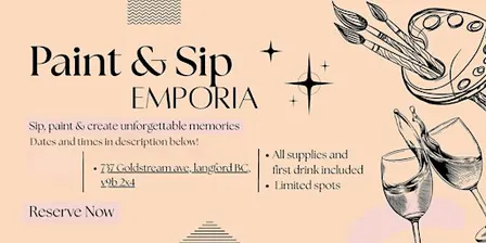 Paint & Sip at Emporia
