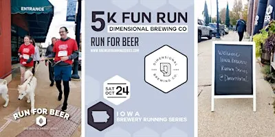 5k Beer Run x Dimensional Brewing| 2026 IA Brewery Running Series
