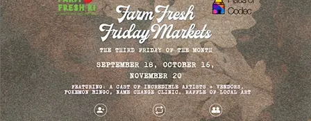 Haus of Codec Third Friday Market at Farm Fresh Rhode Island