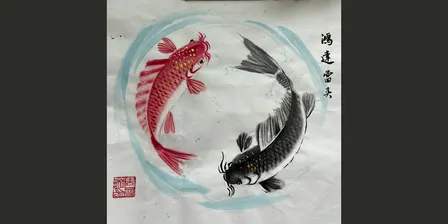 Chinese Brush Painting Course by Manlin