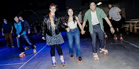 2 for 1 Adult Learn to Rollerskate Class