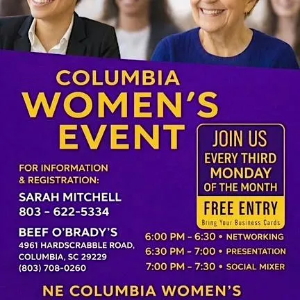 NE Columbia Women's Business Networking
