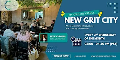 Grit City Monthly Success Circle: Connect. Strategize. Grow… Together.