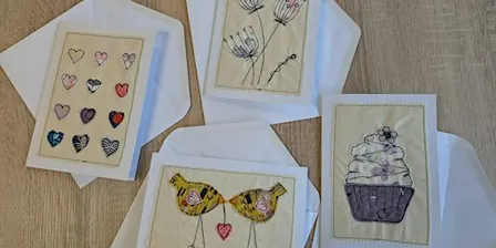 Free Motion Embroidery - Card Making - IPS