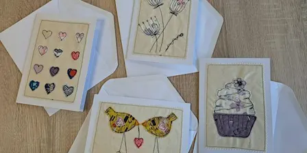 Free Motion Embroidery - Card Making - IPS
