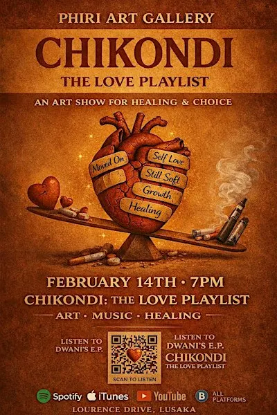 Valentine’s Day Art Show – An Evening of Love, Art & Chikondi Vibes