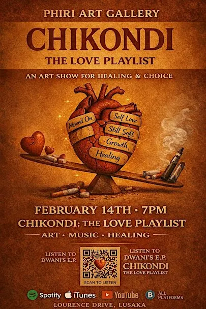 Valentine’s Day Art Show – An Evening of Love, Art & Chikondi Vibes