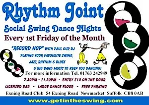 Rhythm Joint - Social Swing Dance Nights at The Exning Road Club, Newmarket