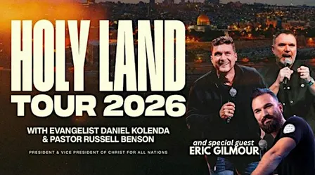 Holy Land Tour 2026 with Ev. Daniel Kolenda and Ps. Russ Benson