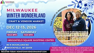 Milwaukee Winter Wonderland Craft & Vendor Market