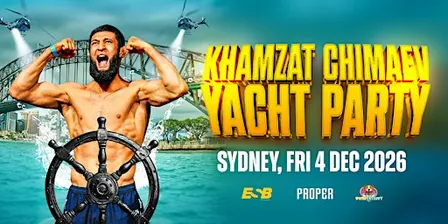 Exclusive Super Yacht Party with Khamzat Chimaev (includes food & drink)