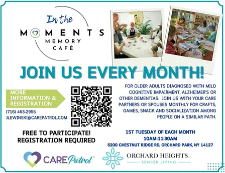 In The Moments Memory Cafe- Southtowns