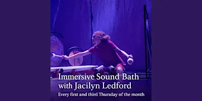 Immersive sound bath with Jacilyn Ledford