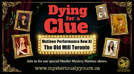 Murder Mystery Lunch & Show - Thursday, November 12