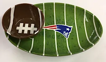 Make Your Own Patriots Chip N' Dip Platter