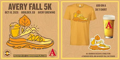 Avery Fall 5k | Avery Brewing | Boulder | 2026 CO Brewery Running Series