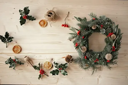Christmas Luxury Wreath Workshop - Helmsley Arts Centre