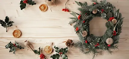 Christmas  Luxury Wreath Workshop- Hemsley Arts Centre