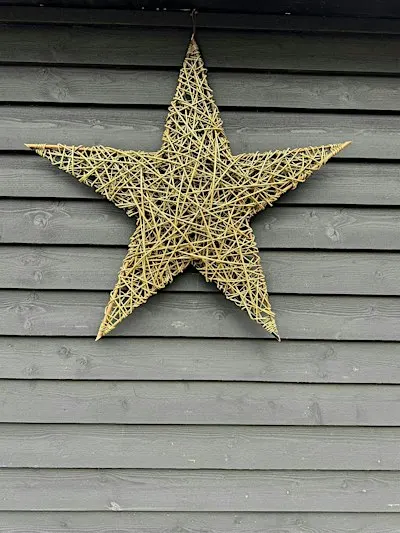 Weave a giant willow star (ECC 2806)