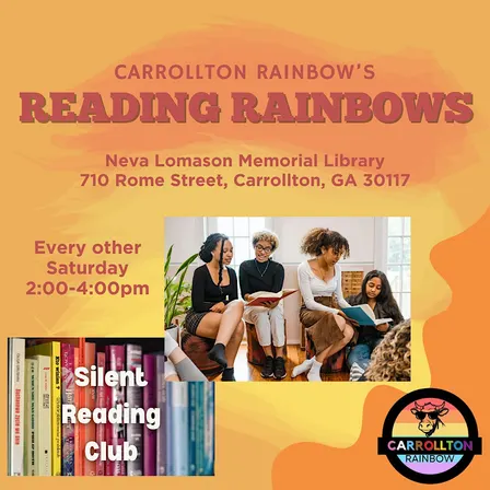 Carrollton Rainbow Reading Rainbows Silent Book Club