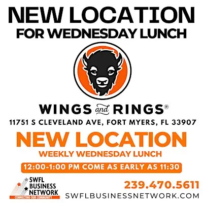 Weekly Wednesday Lunch Connection Meeting