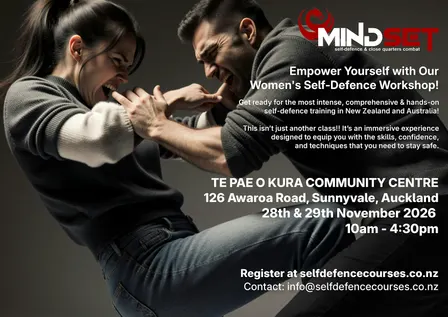 Women's MINDSET Weekend Self-Defence Workshop - West Auckland
