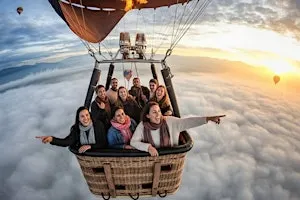 Hot Air Balloon Ride Over Teotihuacan Pyramids