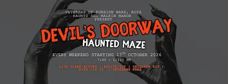Devils Doorway Haunted Maze