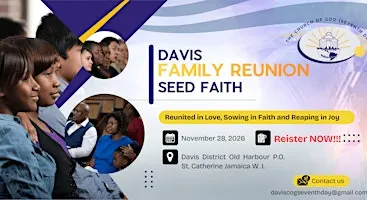 DAVIS FAMILY REUNION SEED FAITH