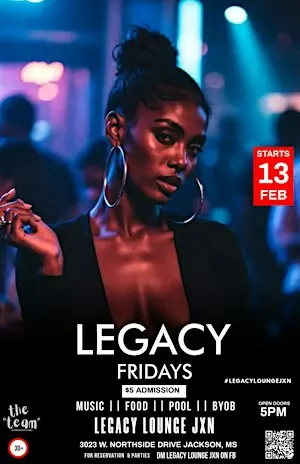 LEGACY LOUNGE FRIDAYS